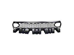 Upper Replacement Grille; Black (19-20 Charger Scat Pack, SRT Hellcat)