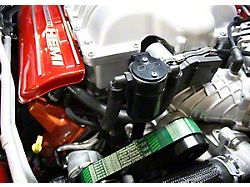 J&L 3.0 Oil Separator; Black Anodized; Passenger Side (15-23 Charger SRT Hellcat)