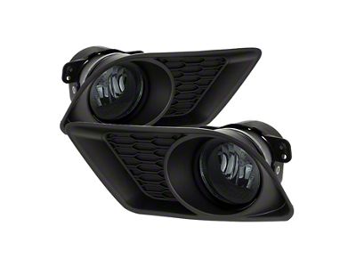 OEM Style Fog Lights with Switch; Smoked (11-14 Charger)