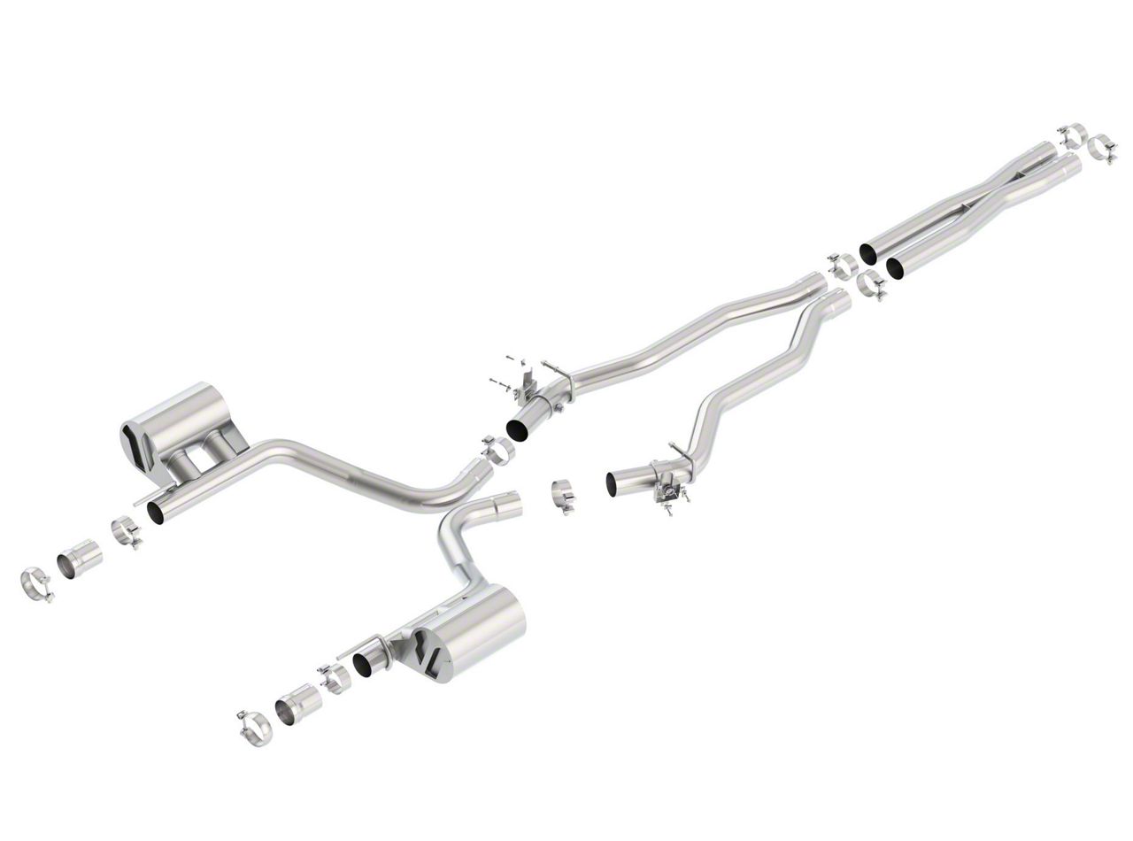 Borla ATAK Cat-Back Exhaust (15-23 6.4L HEMI Charger w/ MDS Valves)