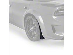 Mud Flaps; Rear; Textured Black (20-23 Charger Widebody)