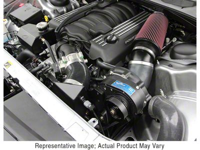 Procharger High Output Intercooled Supercharger Complete Kit with P-1SC-1; Satin Finish (12-14 6.4L HEMI Charger)