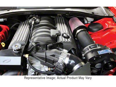 Procharger Stage II Intercooled Supercharger Complete Kit with P-1SC-1; Polished Finish (15-23 6.4L HEMI Charger)