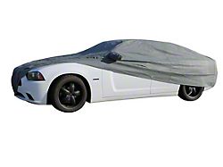 Custom Fit Car Cover; Gray (10-14 Charger)