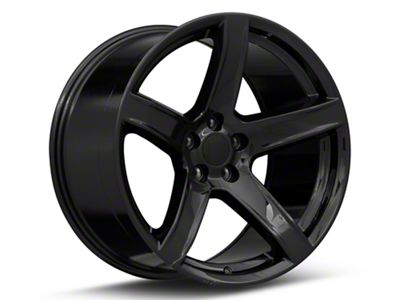 Hellcat HC2 Style Gloss Black Wheel; 20x9.5 (06-10 RWD Charger)