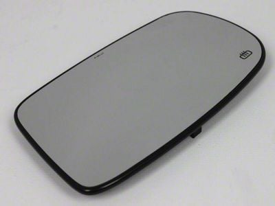 Mopar Door Mirror Glass; Left; Heated; RPO Code GT7, GUK (12-23 Charger)