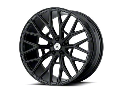 Asanti Leo Gloss Black Wheel; Rear Only; 22x10.5 (08-23 RWD Challenger, Excluding SRT Demon)