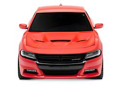 Hellcat Style Hood; Unpainted (15-23 Charger)