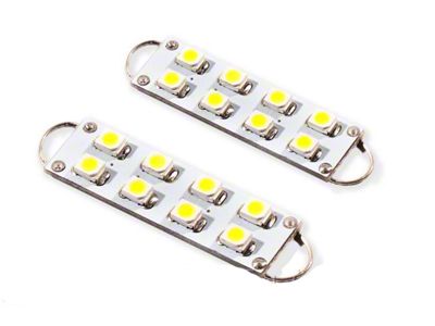 Diode Dynamics Cool White LED Trunk Light Bulbs; 44mm SML8 (06-23 Charger)