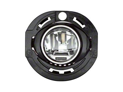 CAPA Replacement Fog Light Assembly; Driver Side (15-19 Charger)