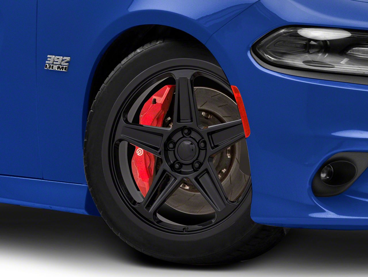 Charger PR186 Gloss Black Wheel; 20x9 (11-23 RWD Charger, Excluding SRT ...