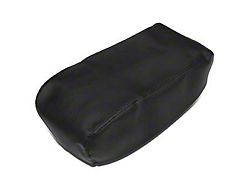 Factory Style Synthetic Leather Arm Rest Cover; Black (08-10 Charger)