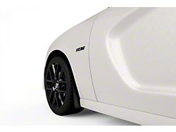 Mud Flaps; Front and Rear; Gloss Black (15-23 Charger, Excluding Widebody)