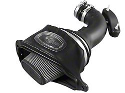 AFE Momentum Cold Air Intake with Pro DRY S Filter; Black (14-19 6.2L Corvette C7)