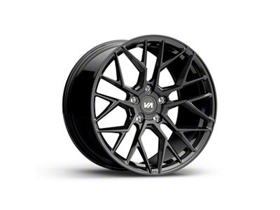 Variant Wheels Radon Gloss Black 2-Wheel Kit; 19x8.5 (20-23 Corvette C8)