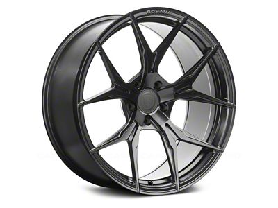 Rohana Wheels RFX5 Matte Black Wheel; Rear Only; 20x12 (14-19 Corvette C7)