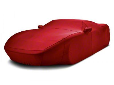 Covercraft Custom Car Covers Form-Fit Car Cover; Bright Red (14-19 Corvette C7 Stingray Coupe)