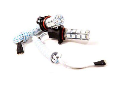 Diode Dynamics RGB Multicolor LED Fog Lights Bulbs; H10 SMD27 (05-13 Corvette C6)