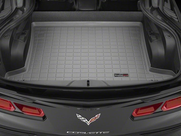 Weathertech Corvette Cargo Liner; Gray 42673 (1419 Corvette C7 Coupe