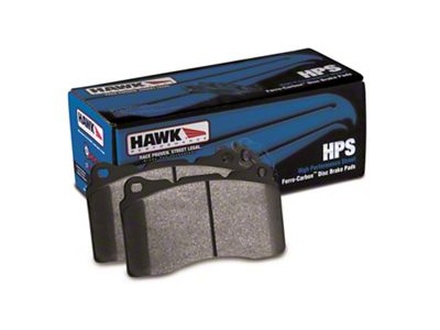 Hawk Performance HPS Brake Pads; Front Pair (97-04 Corvette C5; 05-09 Corvette C6, Excluding Z06; 10-13 Corvette C6 Base)
