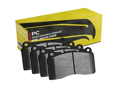 Hawk Performance Performance Ceramic Brake Pads; Front Pair (20-23 Corvette C8 Base)