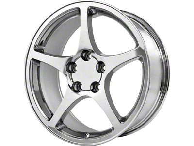 Performance Replicas PR104 Chrome Wheel; 18x9.5 (97-04 Corvette C5)