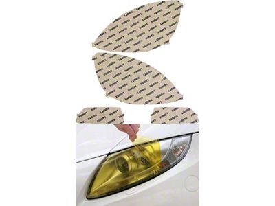 Lamin-X Headlight Tint Covers; Yellow (05-13 Corvette C6)