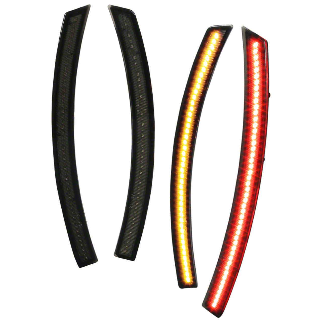 MODIPIM Side Marker Light Connector Pigtails For 2014-2019 Corvette C7 – Stock Wiring Plugs, Front Or Rear, Pair