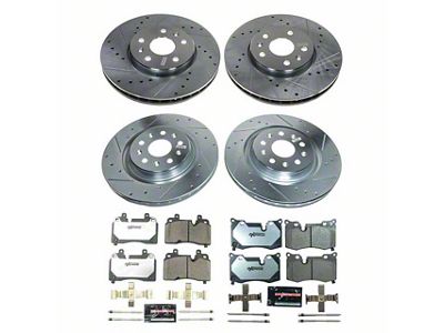 PowerStop Front Z26 Street Warrior Brake Kit | Cadillac CT6 (16-18) (K6998-26) main image 0