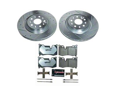 PowerStop Rear Z26 Street Warrior Brake Kit | Dodge Stealth (91-96) (K806-26) main image 1