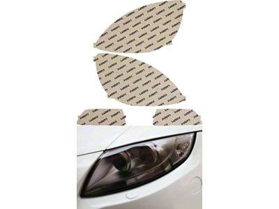 Lamin-X Headlight Tint Covers; Gunsmoke (05-13 Corvette C6)