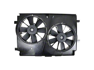 Dual Radiator and Condenser Fan Assembly (98-04 Corvette C5)