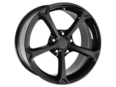 Performance Replicas PR130 Gloss Black Wheel; Rear Only; 19x10 (05-13 Corvette C6)