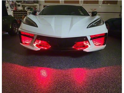 Level 4 Exterior RGB LED Lighting System; Bluetooth (20-23 Corvette C8 Coupe)