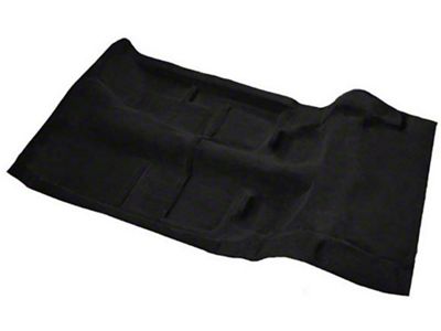 Cutpile Molded Carpet; Black (93-02 Camaro Coupe)