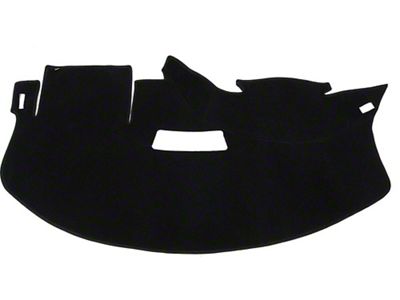 Coverking Polycarpet Dash Cover; Black (93-96 Camaro)