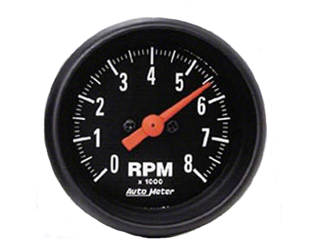 Auto Meter Z-Series In-Dash Tachometer; Electrical (Universal; Some Adaptation May Be Required)