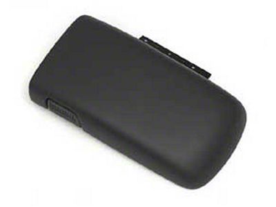 GM Center Console Lid Armrest Door; Ebony (97-02 Camaro)