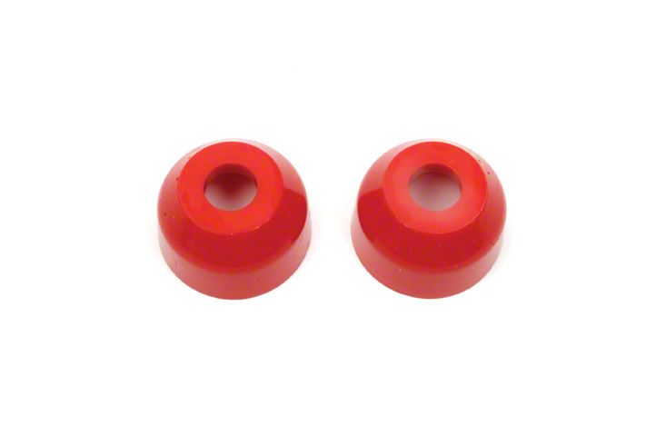 Tie Rod Dust Boots; Red (67-02 Camaro)