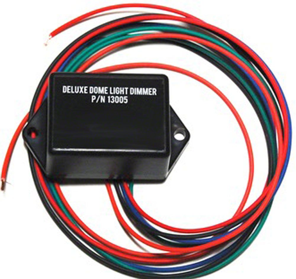 Camaro Dome Light Dimmer; Deluxe (Universal; Some Adaptation May Be Required) Free Shipping