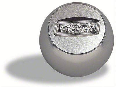 B&M Shift Knob; Quicksilver (Universal; Some Adaptation May Be Required)