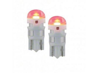 High Power Single LED Bulbs; Red; 194/T10