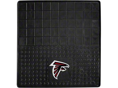 Molded Trunk Mat with Atlanta Falcons Logo (Universal; Some Adaptation May Be Required)