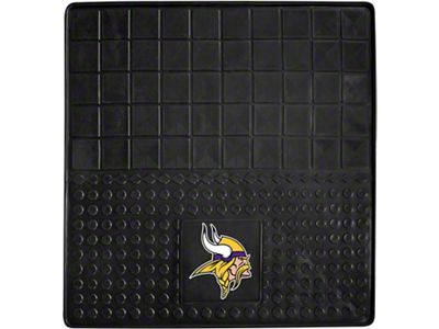 Molded Trunk Mat with Minnesota Vikings Logo (Universal; Some Adaptation May Be Required)
