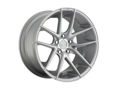 Niche Targa Gloss Silver Machined Wheel; 20x8.5 (21-23 Mustang Mach-E)