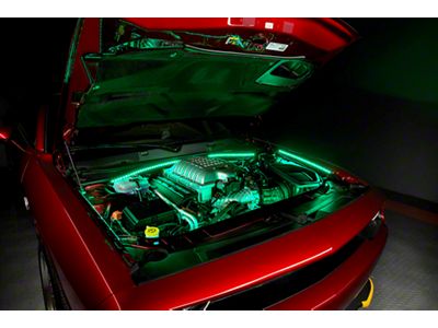 Oracle Engine Bay LED Flexible Strip Lighting Kit; ColorSHIFT (Universal; Some Adaptation May Be Required)