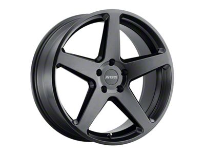 Petrol P2C Semi Gloss Black Wheel; 20x8.5 (21-23 Mustang Mach-E)