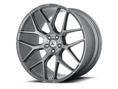 Asanti Dynasty Titanium Brushed Wheel; 20x8.5 (21-23 Mustang Mach-E)