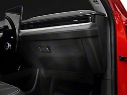 SpeedForm Glove Box Trim; Black Carbon Fiber (21-23 Mustang Mach-E)