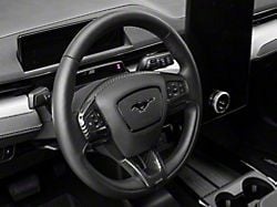 SpeedForm Steering Wheel Trim; Carbon Fiber (21-23 Mustang Mach-E)